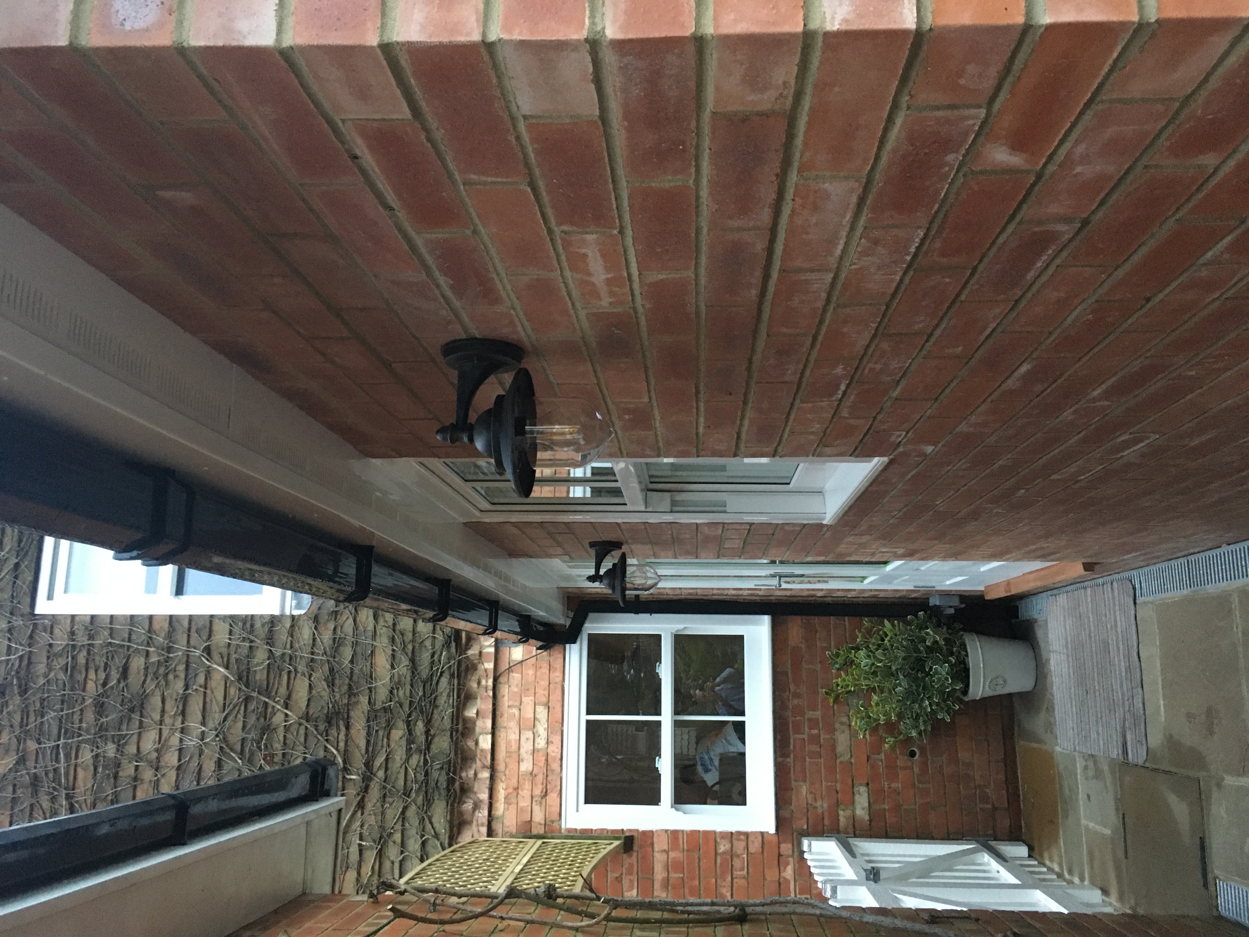 Driveway lighting installation
